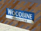 Woodbines enamelled advert